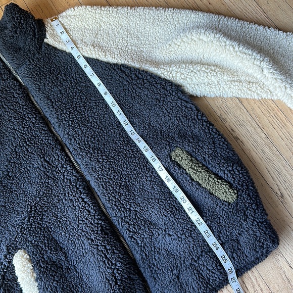 Urban Outfitters Colourblock Cosy Sherpa Ski Jacket Size Medium - Picture 7 of 7